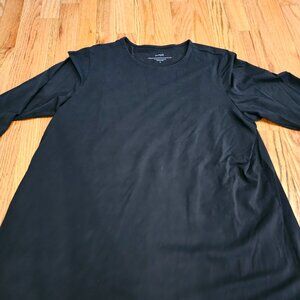 J. Jill Pima Stretch Cotton Shirttail Tee